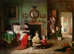 医者で遊ぶ 作： Frederick Daniel Hardy