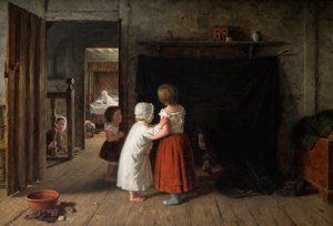 煙突掃除人、1866年 作： Frederick Daniel Hardy