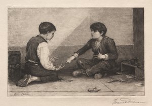 Mora Players、1883年。 作： Frederick Dielman