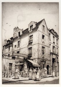 リトル・フレンチ・マーケット 作： Frederick G. Hall