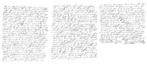 イングランドの女王エリザベス1世からスコットランドのジェームズ6世への手紙、c1588 1865。 作： Frederick George Netherclift