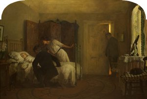 暗くなった部屋 作： Frederick George Swaish