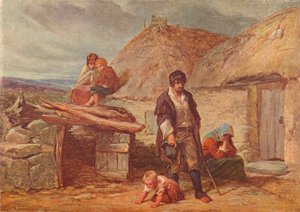 アイルランドの立ち退き、1850 1906 作： Frederick Goodall