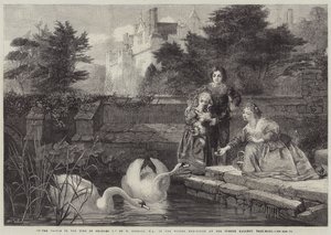 チャールズ1世の時代のヒーバー城 作： Frederick Goodall