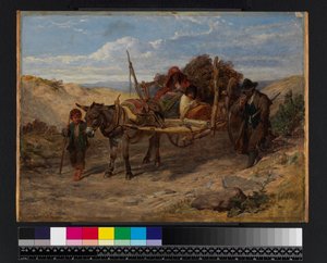 ヒースカート、1850 作： Frederick Goodall