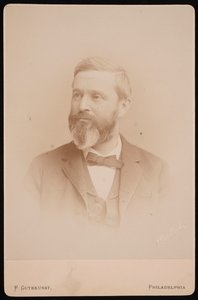 ホレイショ・カーティス・ウッド・ジュニアの肖像、1841～1920年、1889年。 作： Frederick Gutekunst