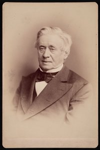 ジョセフ ヘンリー 1797 ～ 1878 年の肖像、1876 年。 作： Frederick Gutekunst