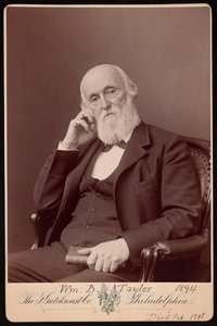 ウィリアム・バウワー・テイラーの肖像 1821-1895, 1894. 作： Frederick Gutekunst