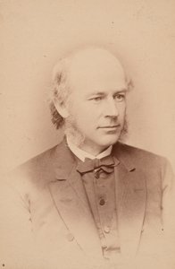 ウィリアム・キャサディ・キャテルの肖像 1827-1898, 1876. 作： Frederick Gutekunst