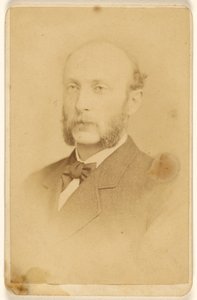 [口ひげとマトンチョップの正体不明の男] 作： Frederick Gutekunst