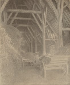 グレート・コッケスウェル・バーン（ケルムスコット近郊）：内装 作： Frederick H. Evans