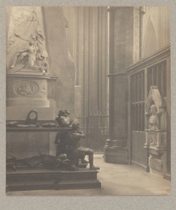 [ウェストミンスター寺院：北聖堂東側通路、デ・ヴィールとフランクリンの墓]。 作： Frederick H. Evans