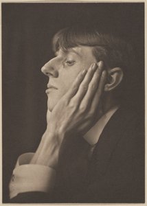 オーブリービアズリー、1894年頃（プラチナプリント） 作： Frederick Henry Evans