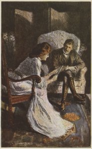 ラドヤード・キップリングの「They」のイラスト（カラーリトグラフ 作： Frederick Henry Townsend