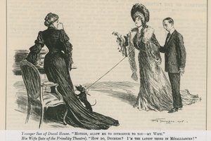 母さん、紹介させてください-私の妻 作： Frederick Henry Townsend