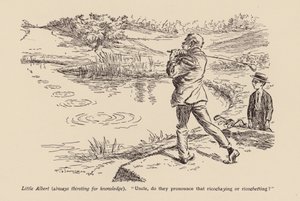 「おじさん、その発音はリコシェイなのかリコシェッティングなのか？ 作： Frederick Henry Townsend