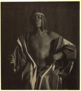 エチオピアの首長、1897年、1902年頃 作： Frederick Holland Day
