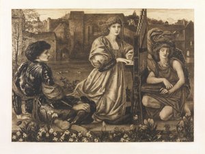 愛の歌（プラチナタイプ） 作： Frederick Hollyer