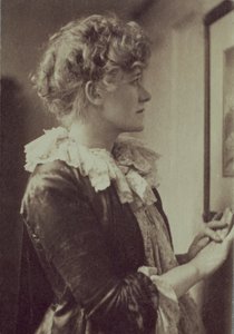 エレンテリー（1847-1928）のポートレート写真by Frederick Hollyer（1837-1933）（セピア写真） 作： Frederick Hollyer