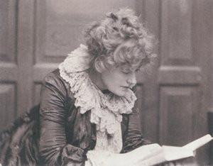 エレンテリー（1847-1928）の肖像写真、フレデリックホリエ（1837-1933）（セピア写真）