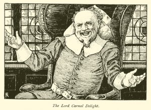 The Lord Carnal Delight (エングレービング) 作： Frederick Hurten Rhead