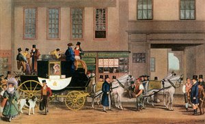 The Blenheim、Leaving the Star Hotel、Oxford、1831 1927。