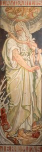 旧約聖書の預言者：エレミヤ、1910年頃 作： Frederick James Sheilds