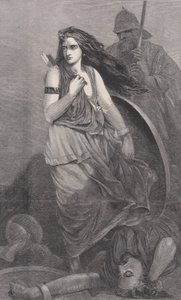 Dar-Thula、Illustrated London News、1861 年 7 月 27 日より。 作： Frederick James Smyth