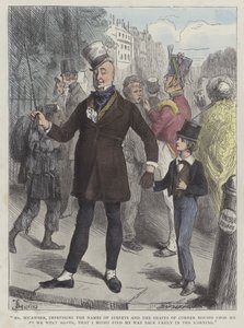 デビッドカッパーフィールドのイラスト 作： Frederick L. Bernard