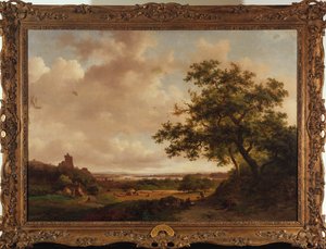 1859年、オランダのムーズ像 作： Frederick Marianus Kruseman