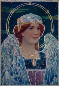 「夜の天使」、c1900 作： Frederick Marryat