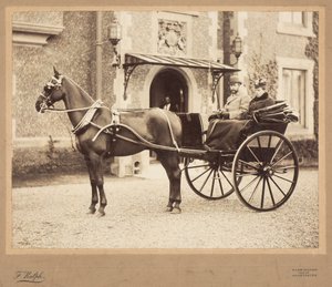 ジョージ 5 世とメアリー女王、1890 年頃