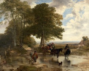 ブルックのマーケットカート、1845