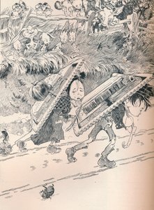 私たちが覚えているように学校が始まったとき、c1890 作： Frederick Richardson