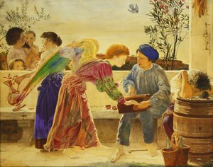 見えない、見えない、1862 作： Frederick Smallfield