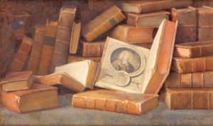 古書（水彩） 作： Frederick Spencer