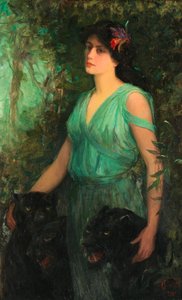 黒蘭、1907年。 作： Frederick Stuart Church