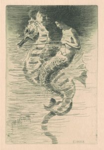 人魚 作： Frederick Stuart Church