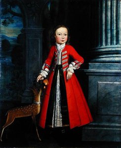 トーマス・ロッジ（b.c.1735）1745年（油彩・リネン 作： Frederick Tellschaw