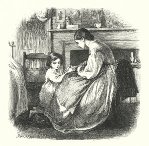 祈りの子供 作： Frederick Walker