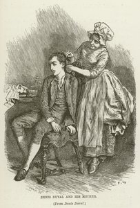 デニスデュバルと彼の母親 作： Frederick Walker