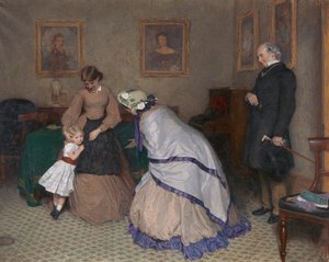 rostos estranhos 作： Frederick Walker