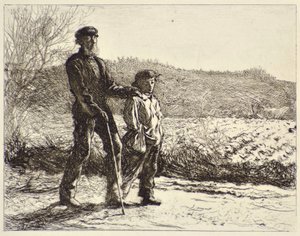 盲人 作： Frederick Walker