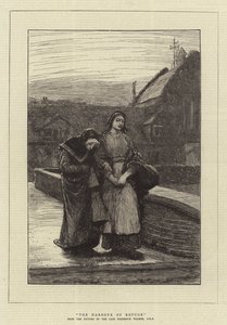 避難所の港 作： Frederick Walker