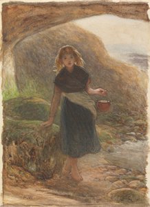 ムール貝の採集者 作： Frederick Walker