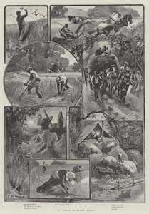 メリーハーベストタイムに 作： Frederick William Burton