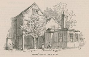アンドリューマーベルの家、ハイゲート 作： Frederick William Fairholt