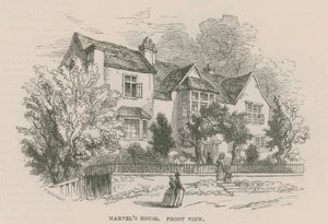 アンドリューマーベルの家、ハイゲート、ロンドン 作： Frederick William Fairholt