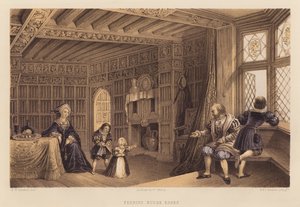 フィーリング ハウス、エセックス (アクアティント) 作： Frederick William Fairholt