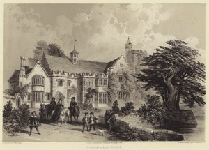 ホーハムホール、エセックス 作： Frederick William Fairholt